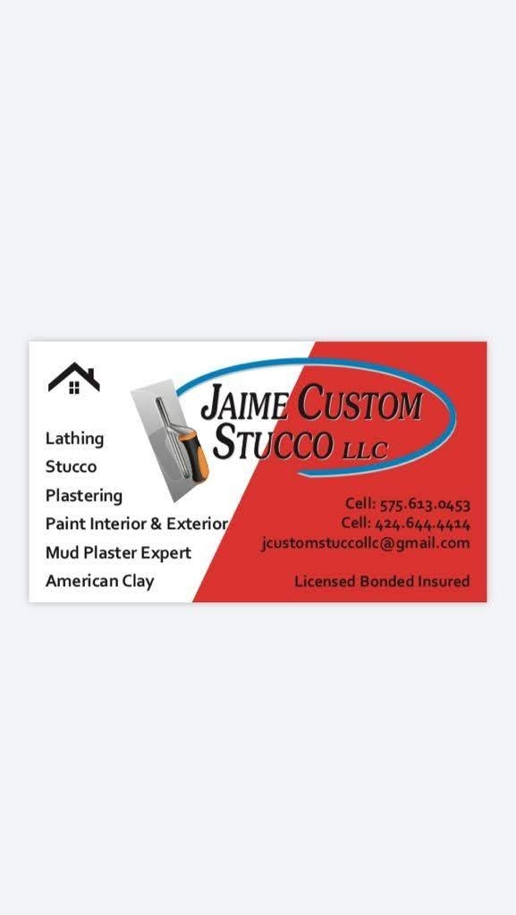 Jaime Custom Stucco in Ranchos de Taos gift card